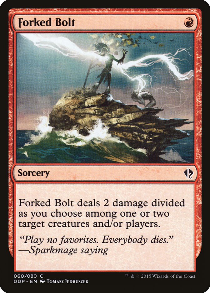 Forked Bolt [Duel Decks: Zendikar vs. Eldrazi] | Black Swamp Games