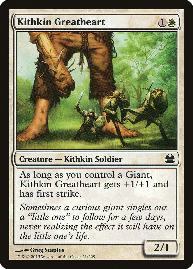 Kithkin Greatheart [Modern Masters] | Black Swamp Games