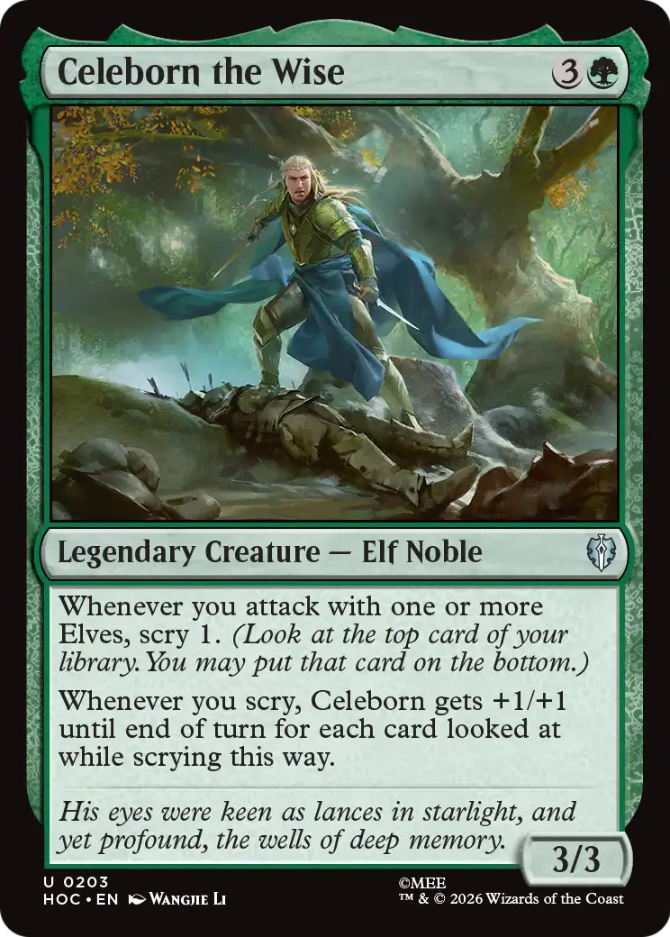 Celeborn the Wise [The Hobbit: Eternal-Legal] | Black Swamp Games