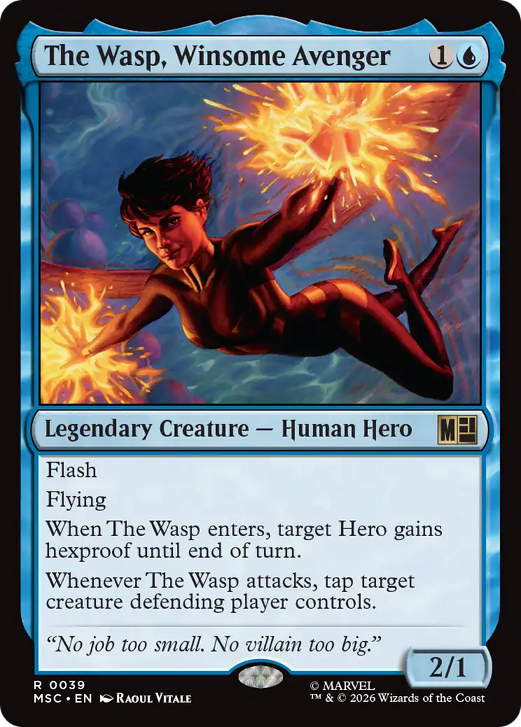 The Wasp, Winsome Avenger [Marvel Super Heroes Commander] | Black Swamp Games