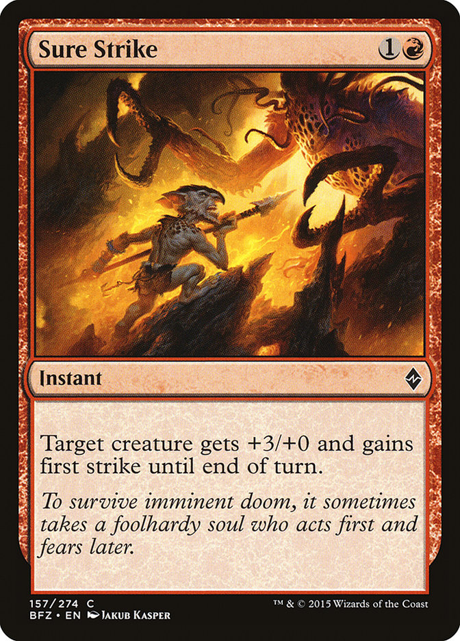 Sure Strike [Battle for Zendikar] | Black Swamp Games