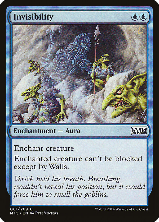 Invisibility [Magic 2015] | Black Swamp Games