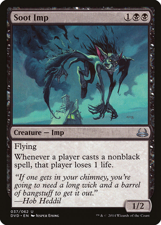 Soot Imp (Divine vs. Demonic) [Duel Decks Anthology] | Black Swamp Games