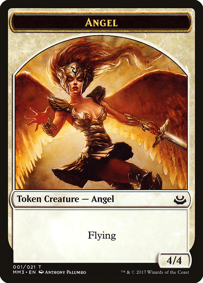 Angel Token [Modern Masters 2017 Tokens] | Black Swamp Games