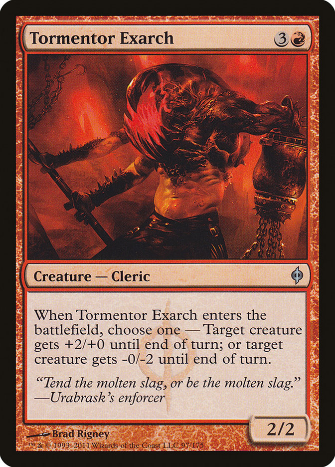 Tormentor Exarch [New Phyrexia] | Black Swamp Games