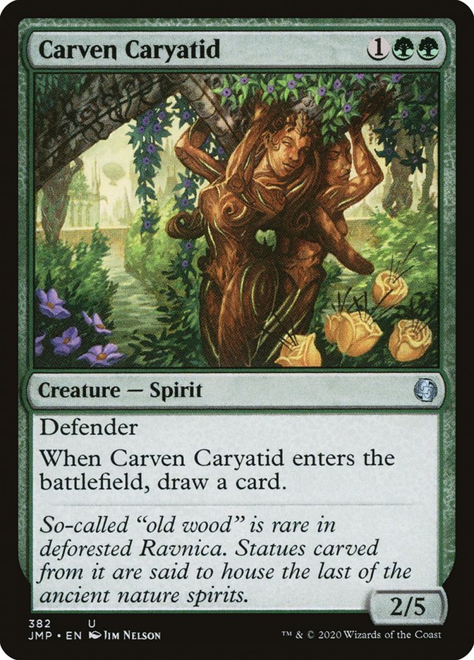 Carven Caryatid [Jumpstart] | Black Swamp Games