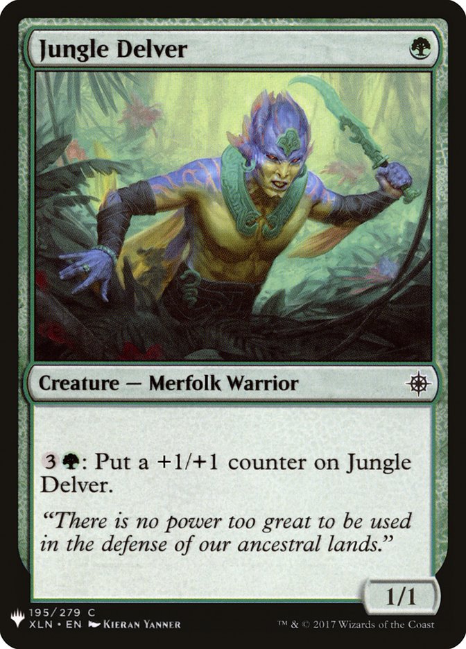 Jungle Delver [Mystery Booster] | Black Swamp Games