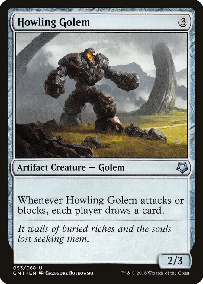 Howling Golem [Game Night 2018] | Black Swamp Games