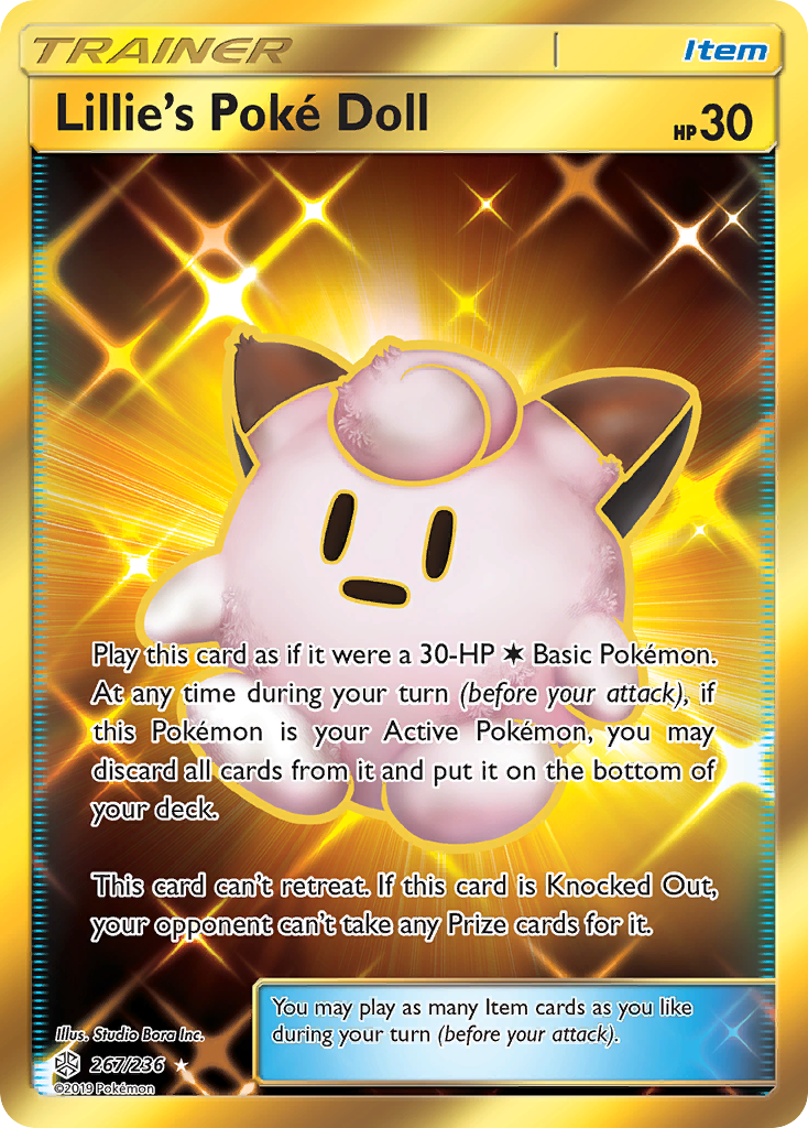 Lillie's Poke Doll (267/236) [Sun & Moon: Cosmic Eclipse] | Black Swamp Games