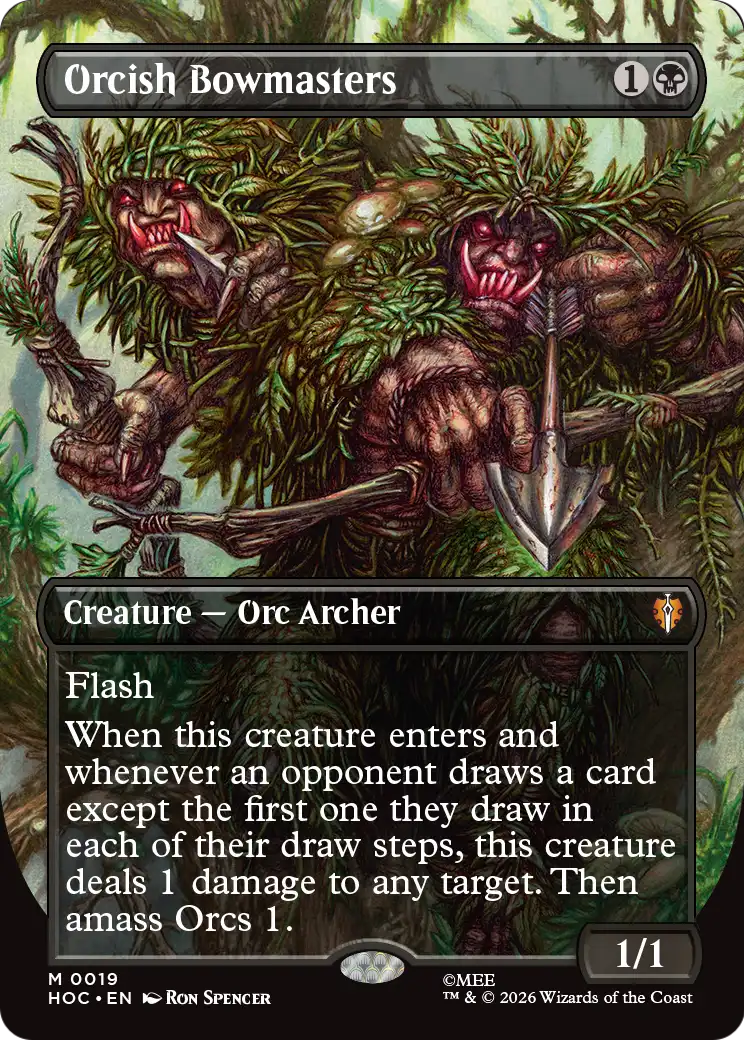 Orcish Bowmasters (Borderless) [The Hobbit: Eternal-Legal] | Black Swamp Games