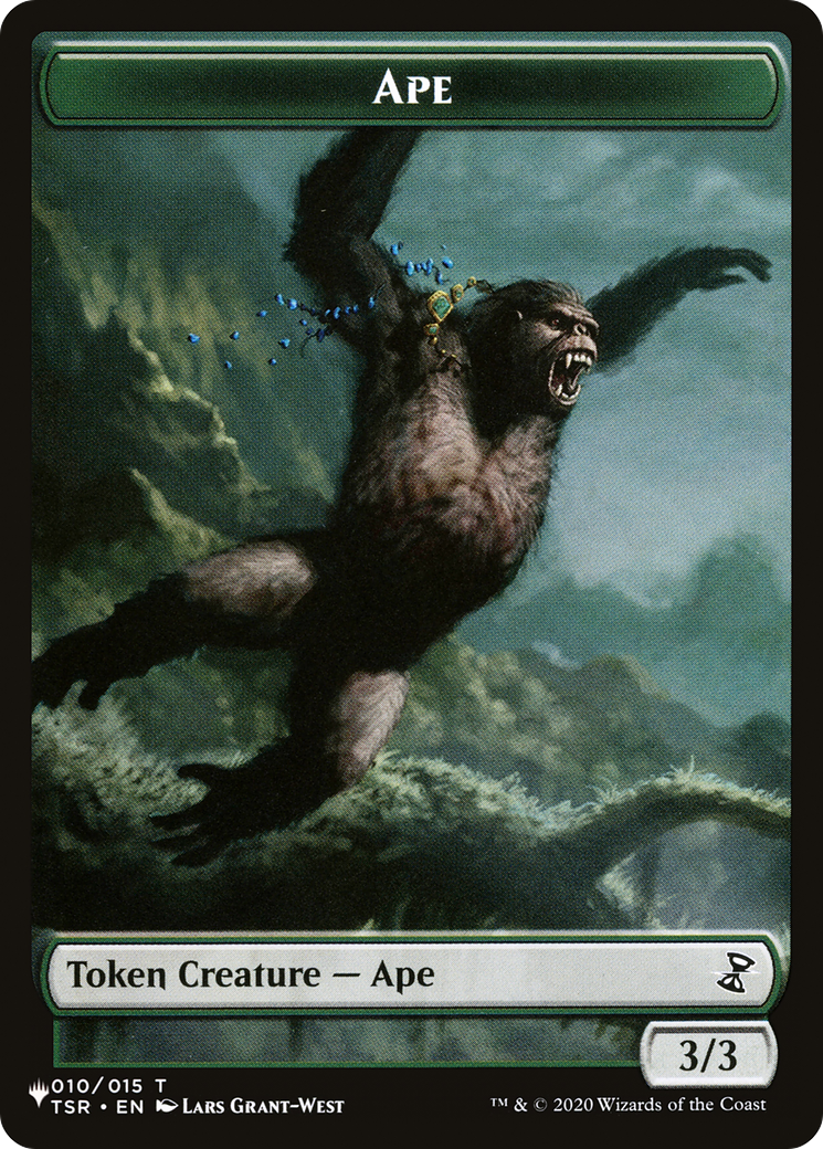 Saproling // Ape Double-Sided Token [The List] | Black Swamp Games