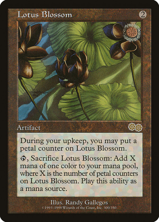 Lotus Blossom [Urza's Saga] | Black Swamp Games