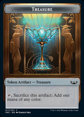 Treasure (017) // Spirit Double-Sided Token [Streets of New Capenna Tokens] | Black Swamp Games