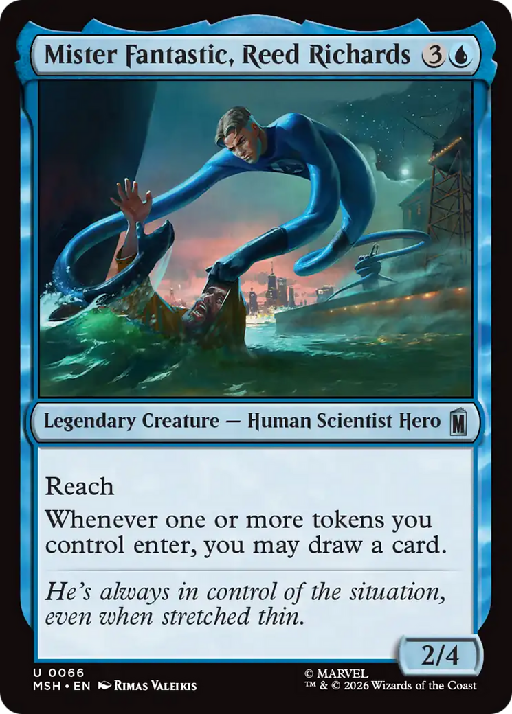 Mister Fantastic, Reed Richards [Marvel Super Heroes] | Black Swamp Games