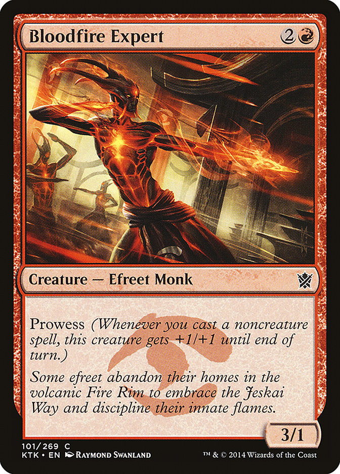 Bloodfire Expert [Khans of Tarkir] | Black Swamp Games