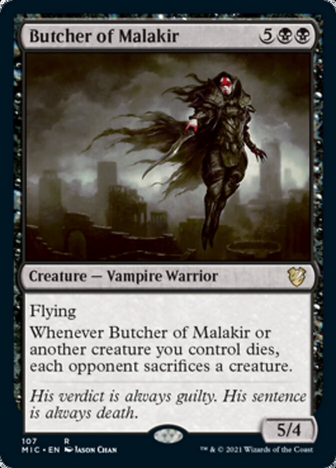 Butcher of Malakir [Innistrad: Midnight Hunt Commander] | Black Swamp Games