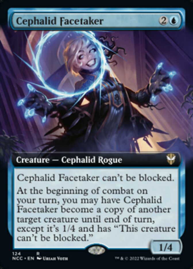 Cephalid Facetaker (Extended Art) [Streets of New Capenna Commander] | Black Swamp Games