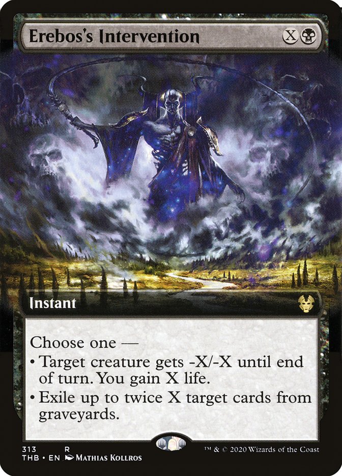 Erebos's Intervention (Extended Art) [Theros Beyond Death] | Black Swamp Games