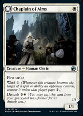 Chaplain of Alms // Chapel Shieldgeist [Innistrad: Midnight Hunt] | Black Swamp Games