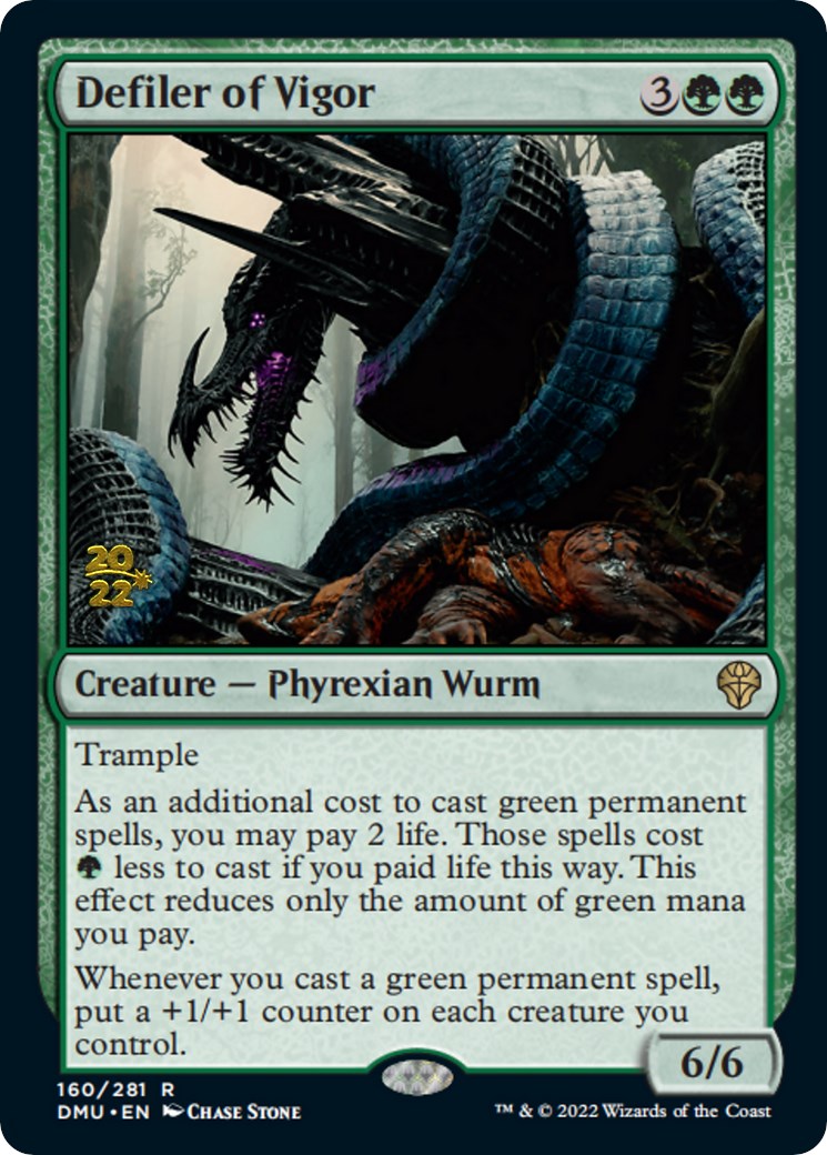 Defiler of Vigor [Dominaria United Prerelease Promos] | Black Swamp Games