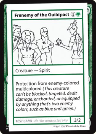 Frenemy of the Guildpact (2021 Edition) [Mystery Booster Playtest Cards] | Black Swamp Games