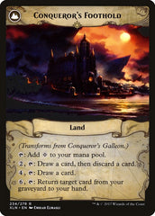 Conqueror's Galleon // Conqueror's Foothold [Ixalan] | Black Swamp Games