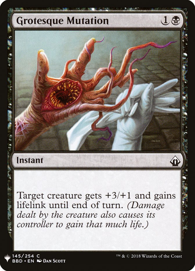 Grotesque Mutation [Mystery Booster] | Black Swamp Games