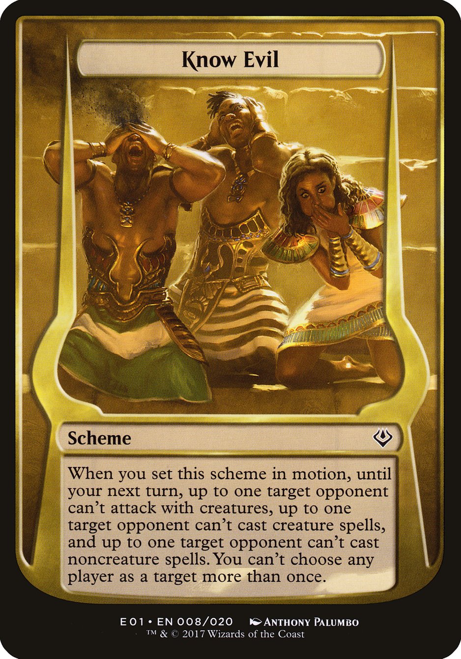 Know Evil (Schemes) [Archenemy: Nicol Bolas Schemes] | Black Swamp Games