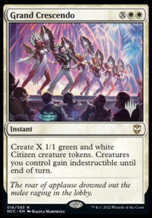 Grand Crescendo (Promo Pack) [Streets of New Capenna Commander Promos] | Black Swamp Games