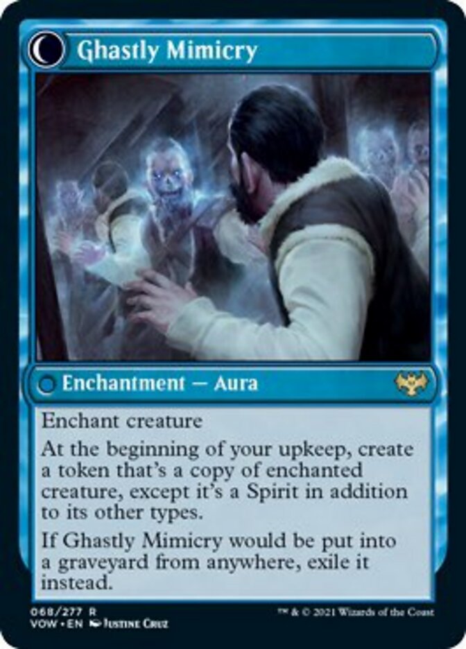 Mirrorhall Mimic // Ghastly Mimicry [Innistrad: Crimson Vow] | Black Swamp Games