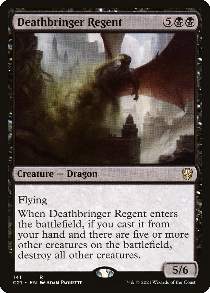 Deathbringer Regent [Commander 2021] | Black Swamp Games