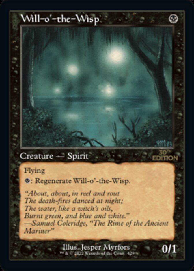 Will-o'-the-Wisp (Retro) [30th Anniversary Edition] | Black Swamp Games