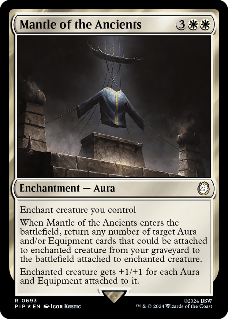 Mantle of the Ancients (Surge Foil) [Fallout] | Black Swamp Games