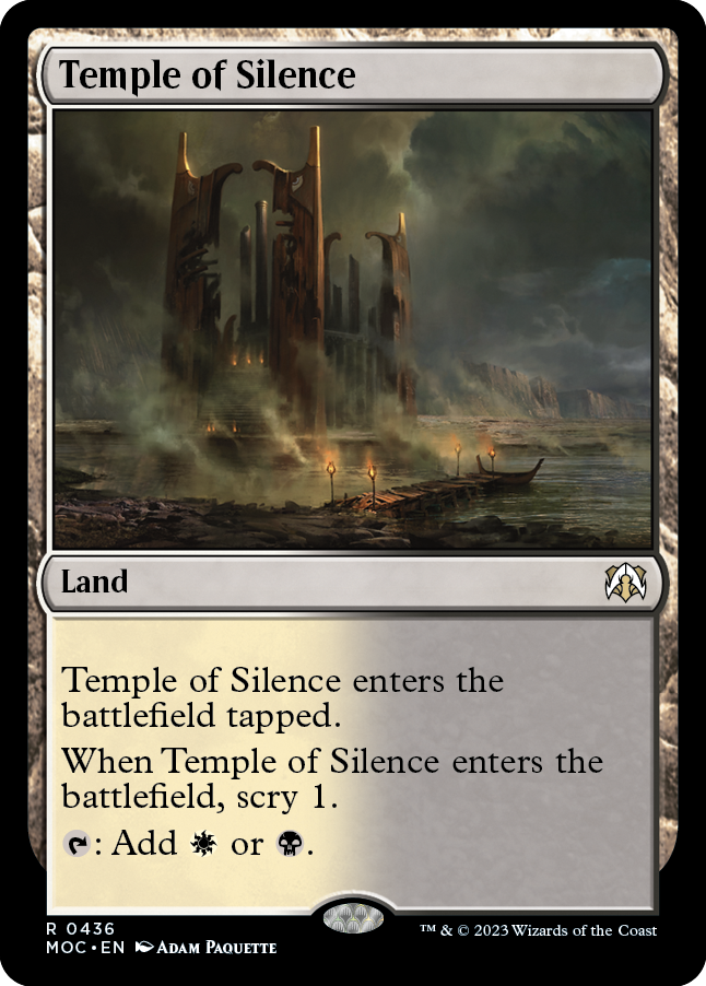 Temple of Silence [March of the Machine Commander] | Black Swamp Games