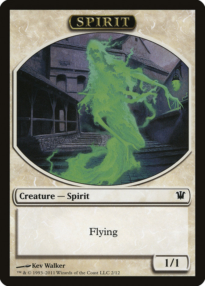 Spirit Token [Innistrad Tokens] | Black Swamp Games