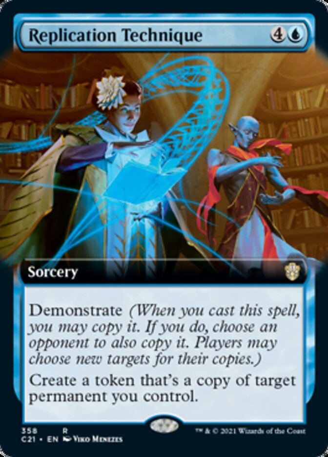 Replication Technique (Extended Art) [Commander 2021] | Black Swamp Games