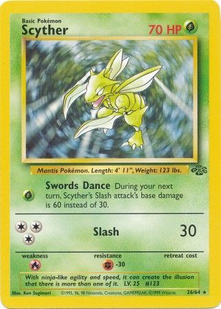 Scyther (26/64) [Jungle Unlimited] | Black Swamp Games