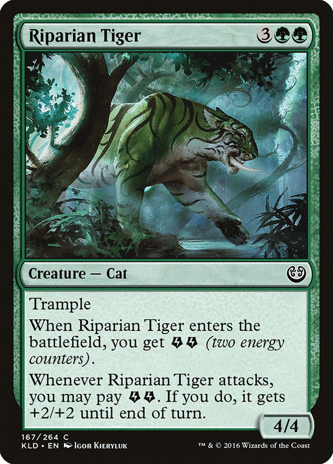 Riparian Tiger [Kaladesh] | Black Swamp Games