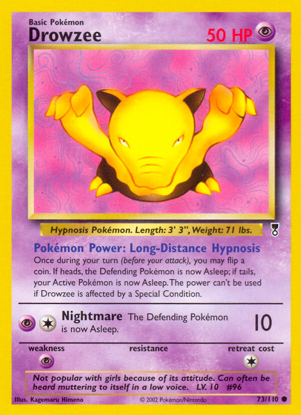 Drowzee (73/110) [Legendary Collection] | Black Swamp Games