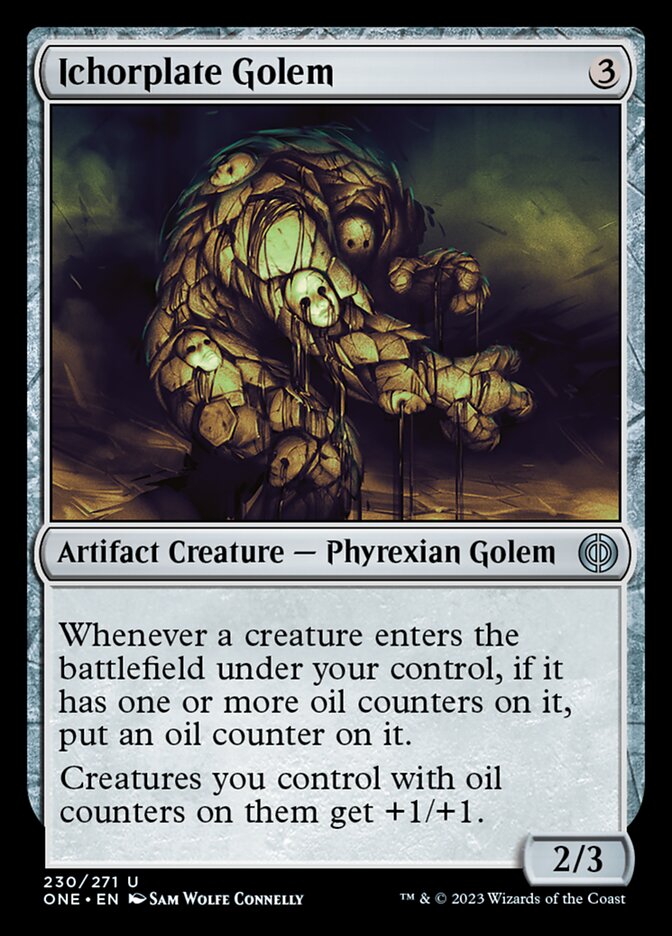 Ichorplate Golem [Phyrexia: All Will Be One] | Black Swamp Games