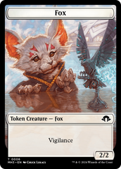 Servo // Fox Double-Sided Token [Modern Horizons 3 Tokens] | Black Swamp Games