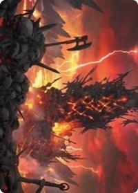 Immersturm Skullcairn Art Card [Kaldheim Art Series] | Black Swamp Games