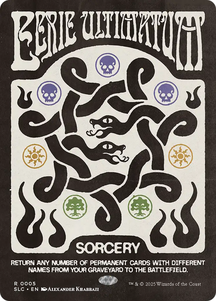 Eerie Ultimatum [Secret Lair Countdown Kit] | Black Swamp Games