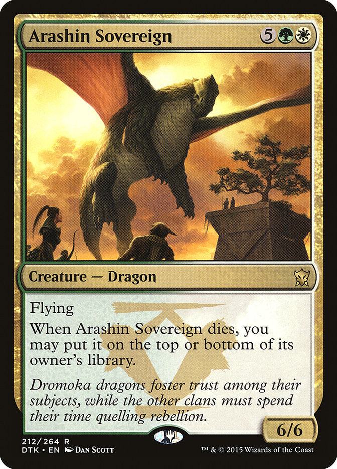 Arashin Sovereign [Dragons of Tarkir] | Black Swamp Games
