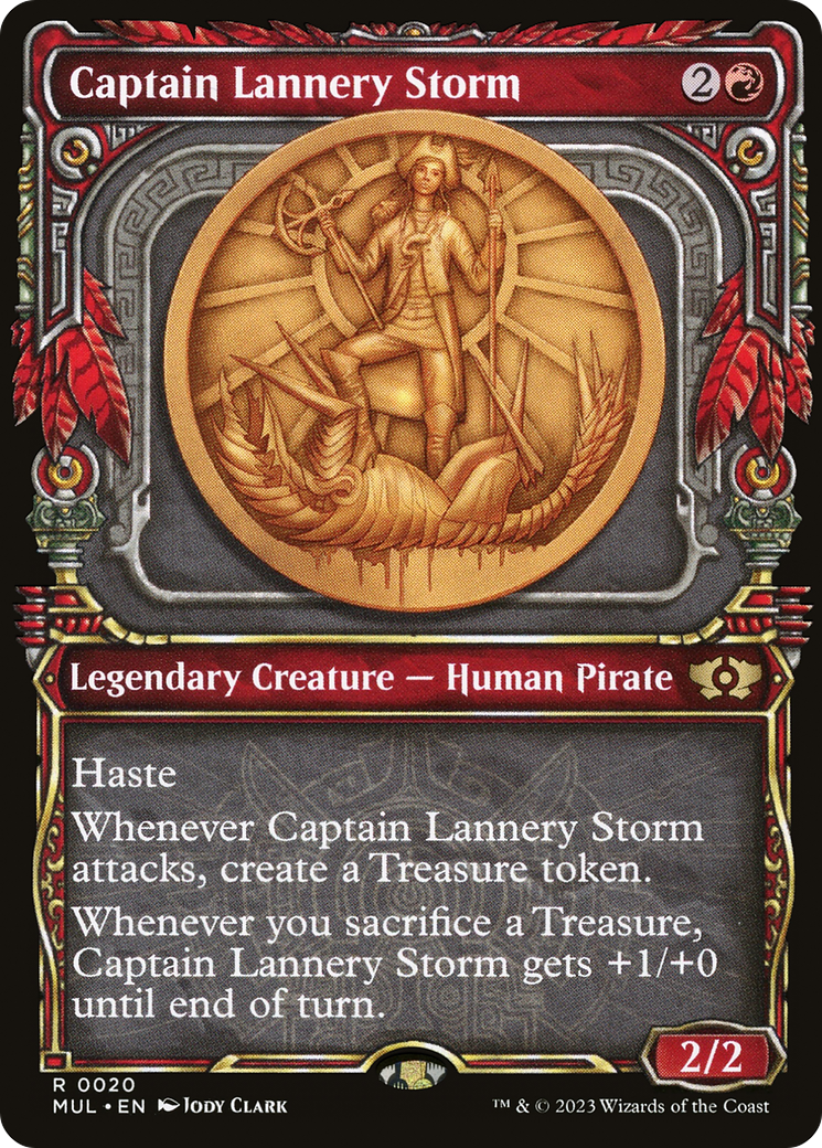Captain Lannery Storm [Multiverse Legends] | Black Swamp Games