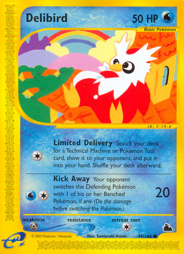 Delibird (49/144) [Skyridge] | Black Swamp Games