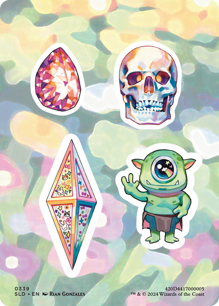 Sticker Sheet (0339) [Secret Lair Drop Series] | Black Swamp Games