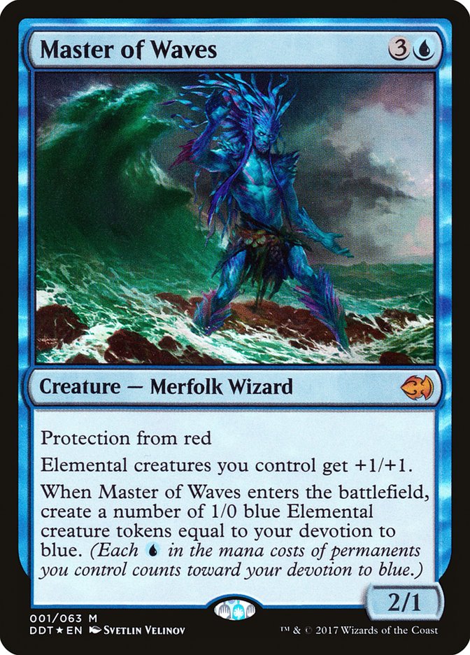 Master of Waves [Duel Decks: Merfolk vs. Goblins] | Black Swamp Games