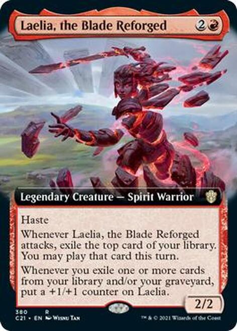 Laelia, the Blade Reforged (Extended Art) [Commander 2021] | Black Swamp Games