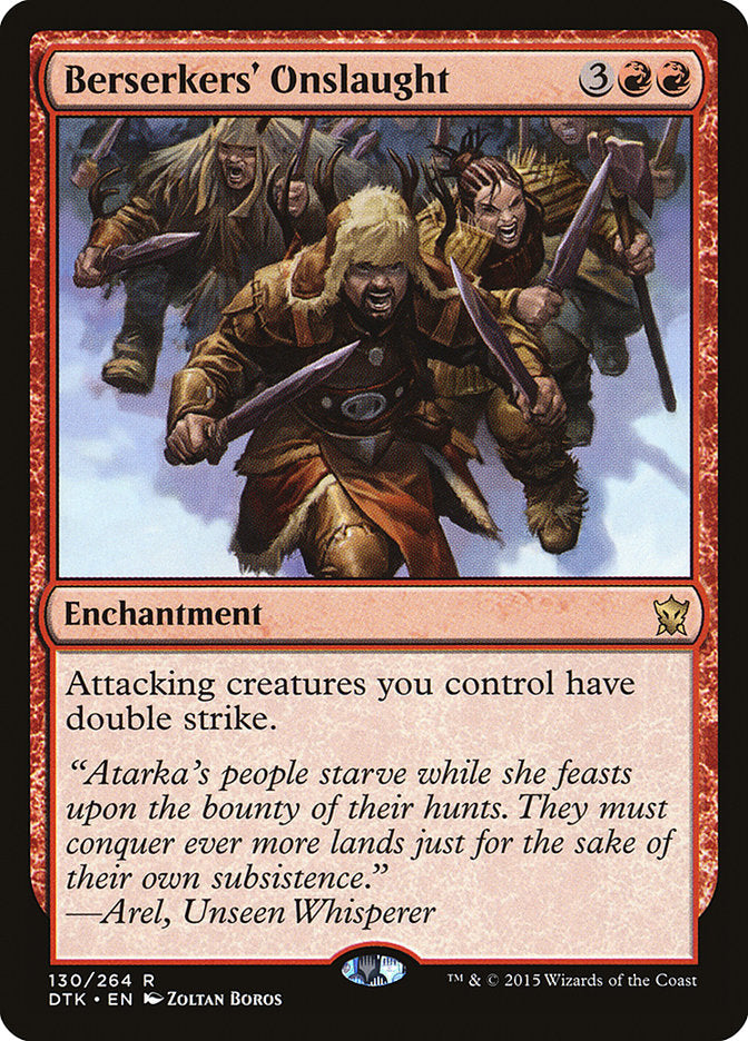 Berserkers' Onslaught [Dragons of Tarkir] | Black Swamp Games